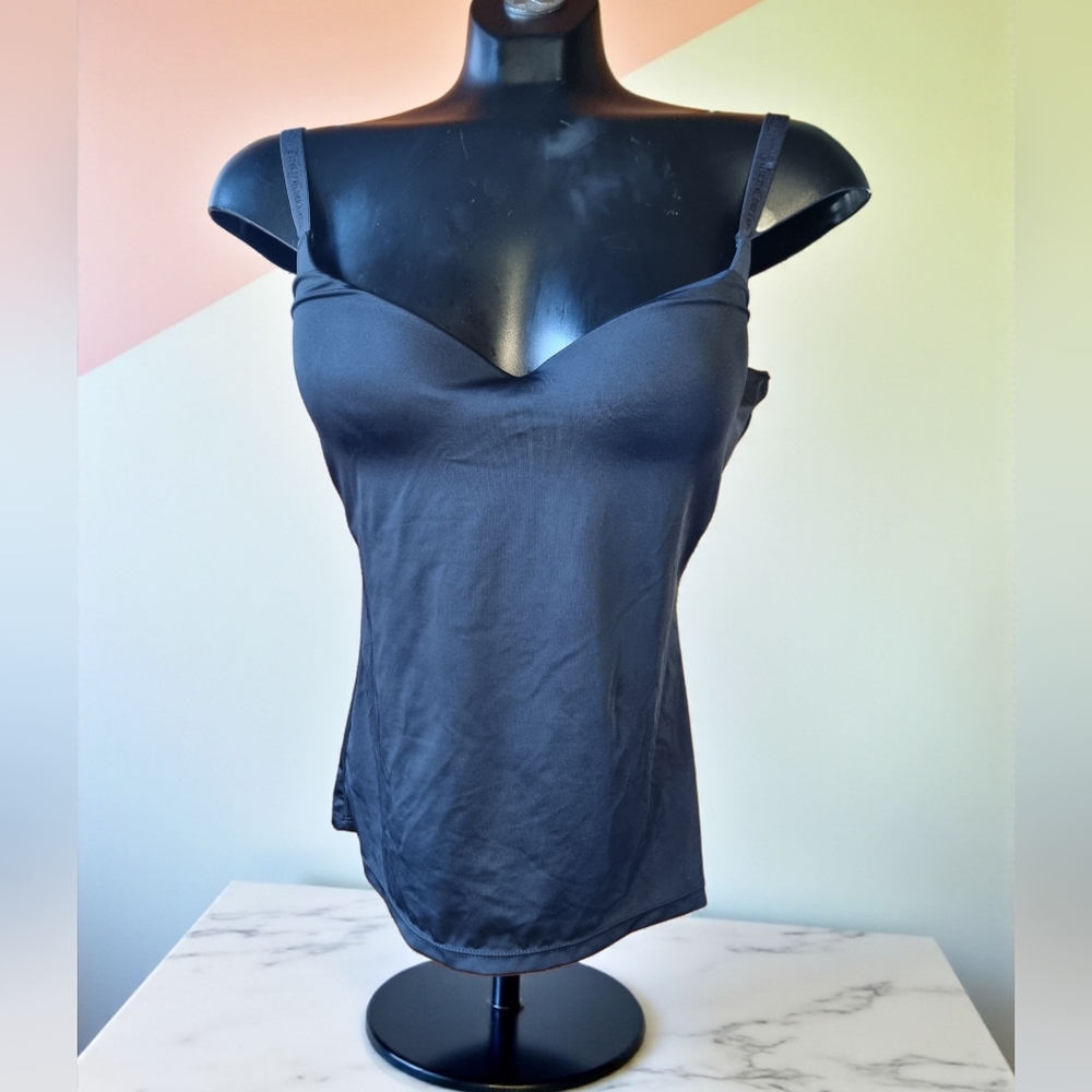 Juicy Couture Push-Up Padded Bra Black Bathing Suit Top Size L